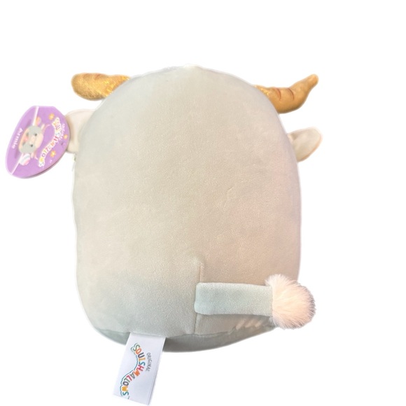 Squishmallows Armie the Highland Cow 8” Pastel Blue - Picture 3 of 5